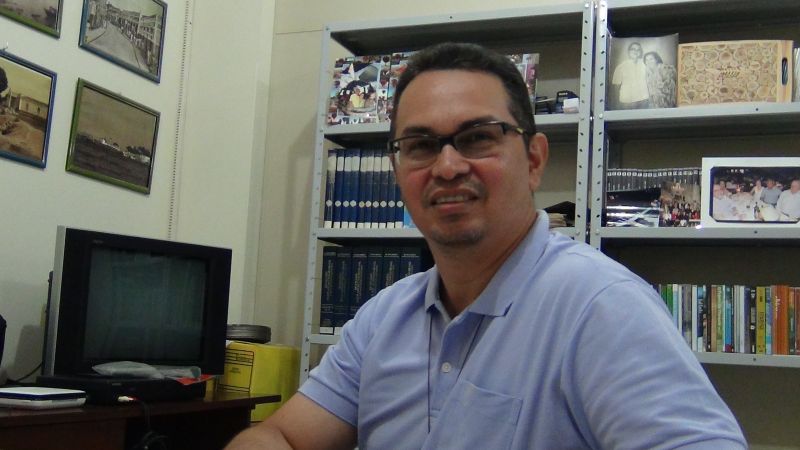 Padre Sidney Canto - Ex-presidente do IHGTap (Instituto Histórico e Geográfico do Tapajós)